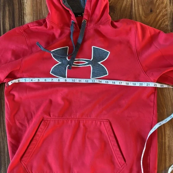 Under Armour red sweatshirt adult size large - Picture 4 of 8